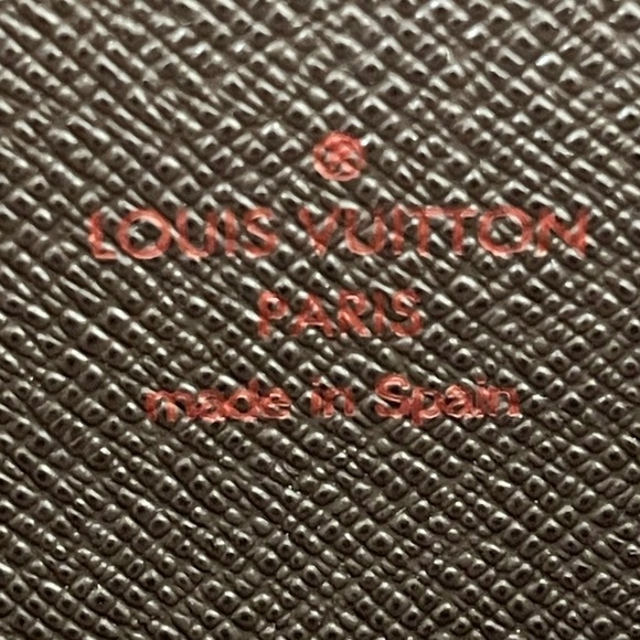 LOUIS VUITTON DAMIER EBENE ZIPPY WALLET - Picture 9 of 10